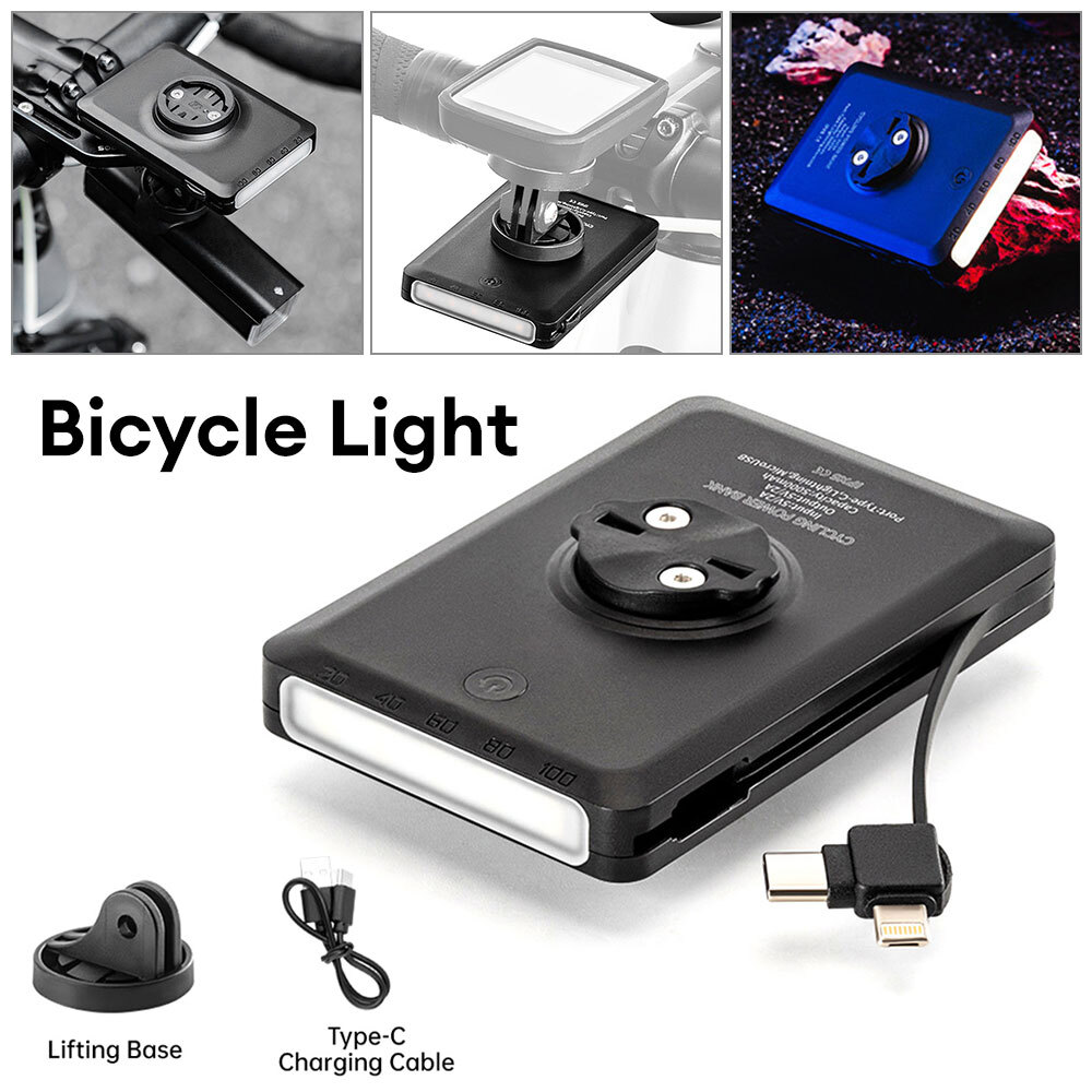 RockBros Rechargeable Cycle Bike Headlight Waterproof Cycling Front Rear Lamp