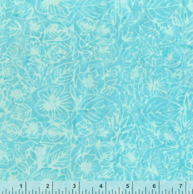 Batiks: Baby Boy Blue Etching (426Q-3)- Anthology Fabrics Sold by the Yard