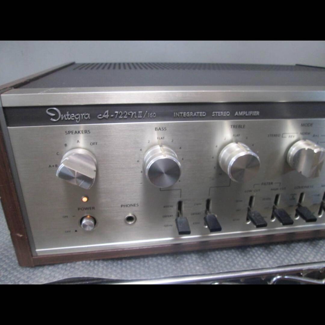 ONKYO A-722Nii/160 Integrated Amplifier Transistor Made in Japan