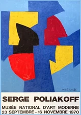 Decor POSTER.Home room Art.Interior Design.Serge Poliakoff expo.Painting.6975