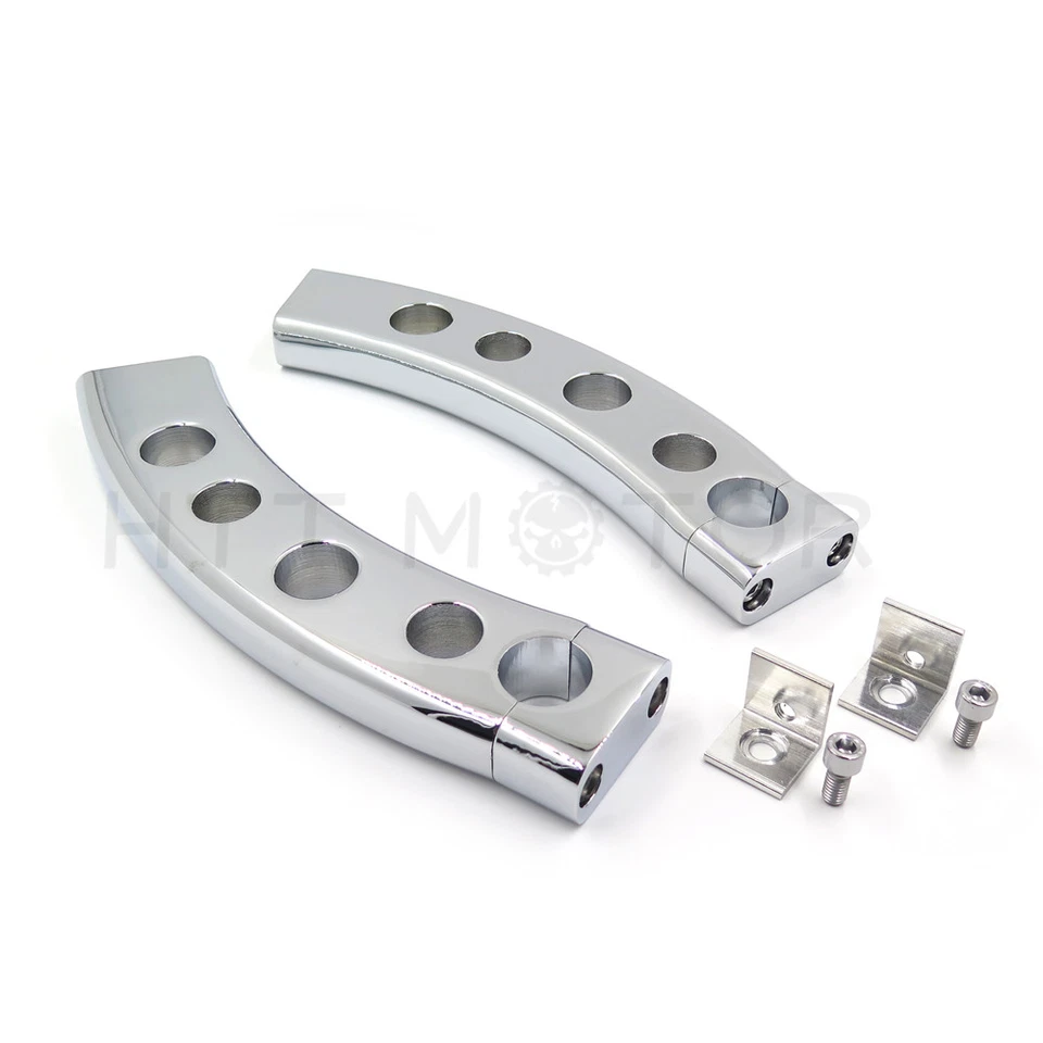 Elevador de manillar de 25 mm 1,25" retroceso para Suzuki Boulevard M109R 2006-2019 cromado Foto 3 de 4