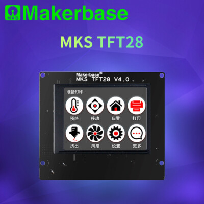 MKS TFT28 V4.0 Touch Screen with Frame 2.8'' Full-Color Screen For 3D Printer