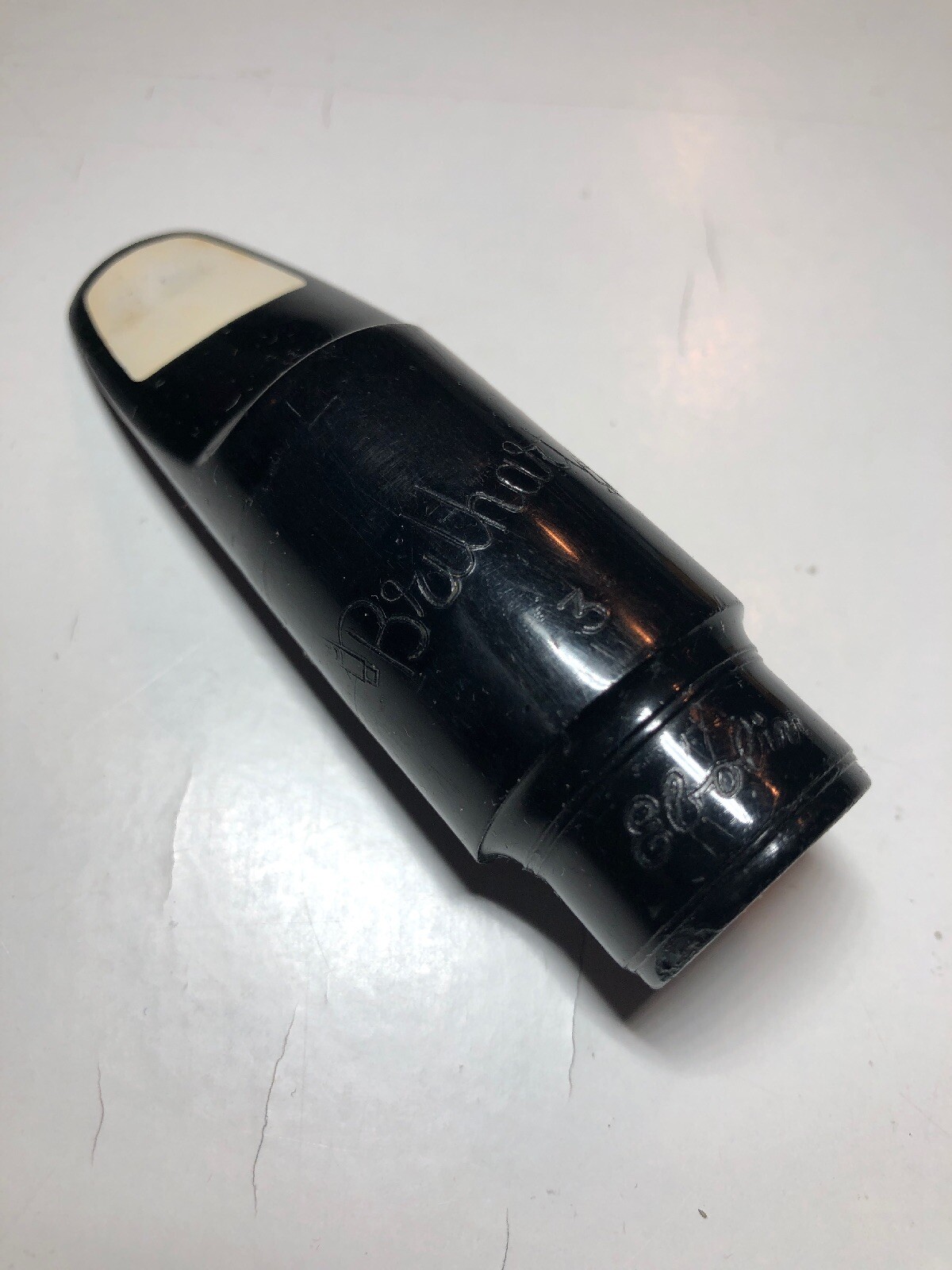 Vintage Brilhart Ebolin 3* Alto Sax Mouthpiece .075” With Matching Box