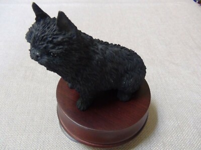 Brussels Griffon Dog Music Box