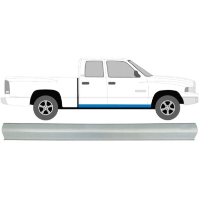 Für Dodge Ram 2002-2008 2/4 Tür Schweller Reparaturblech / Rechts = Links