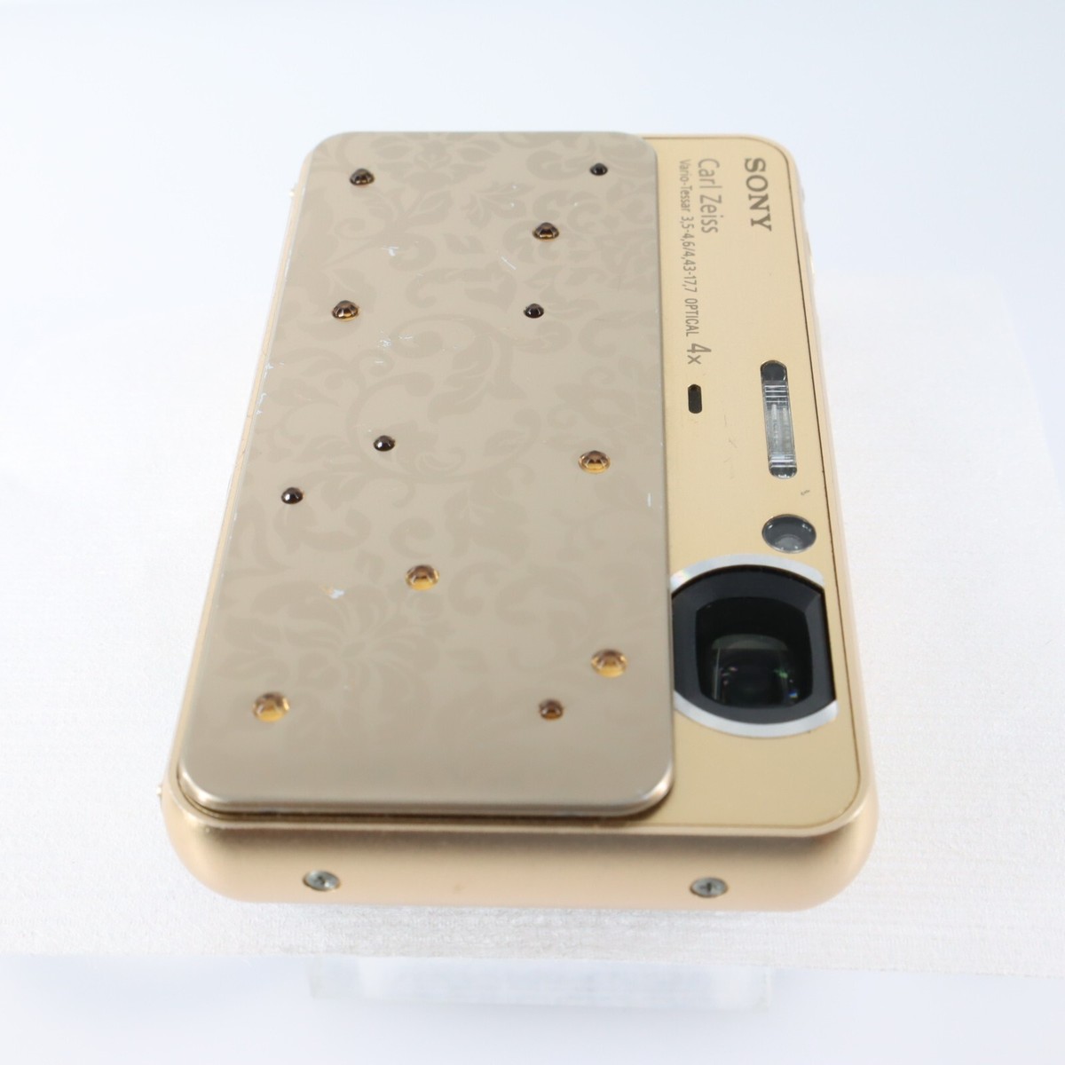 Sony Cyber-Shot DSC-T99D Gold 14.1MP Digital Camera 4x Zoom