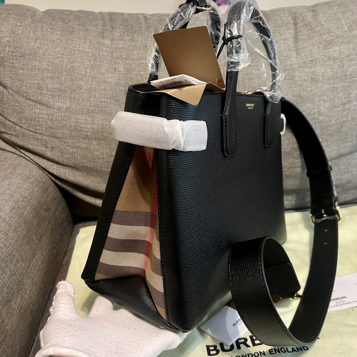 Burberry banner satchel Clearance