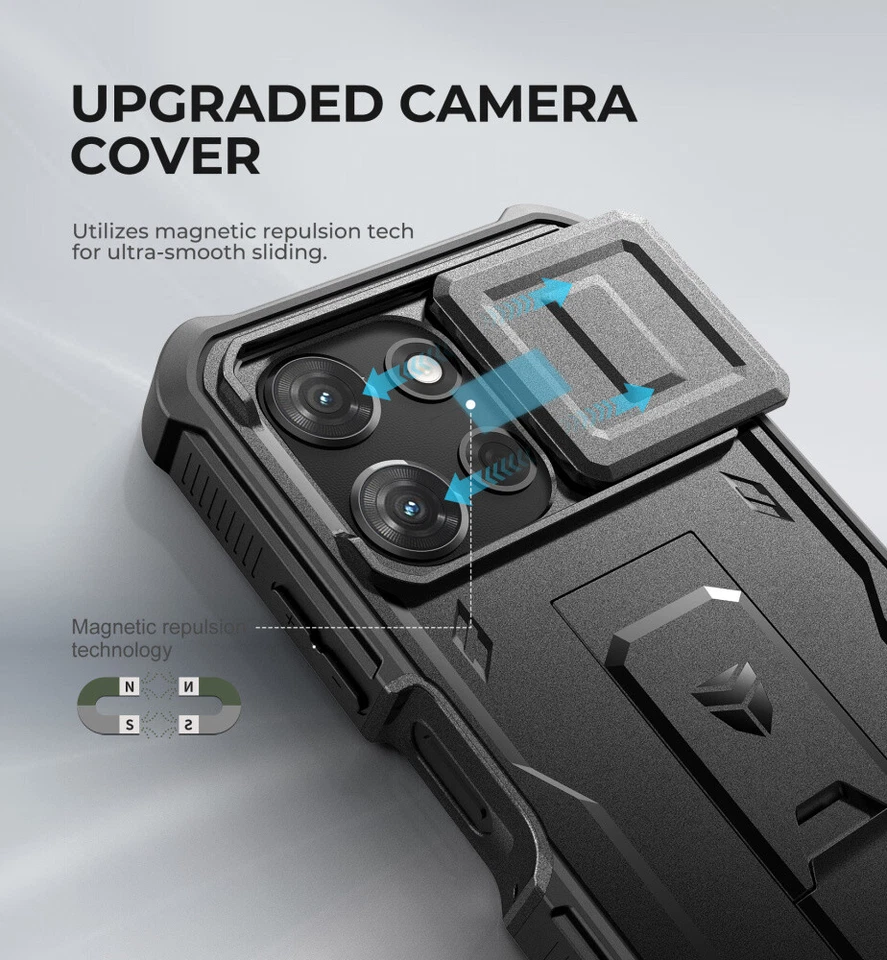 Funda DEXNOR para Motorola Moto G Power/Play/Stylus 2025 resistente con soporte Foto 2 de 4