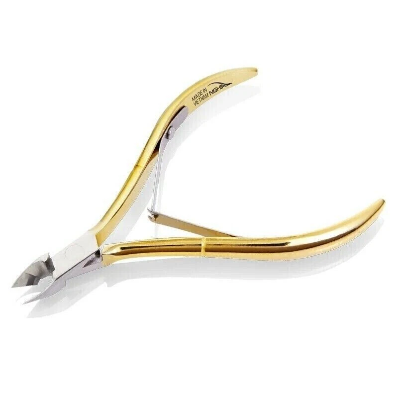 Nghia - Hard Steel Cuticle Nipper D501 Full Jaw - Pack of 5 - Image 3 of 3