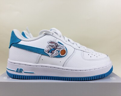 Nike Air Force 1 Low GS Hare Space Jam Girls Size 5Y DM3353-100 New