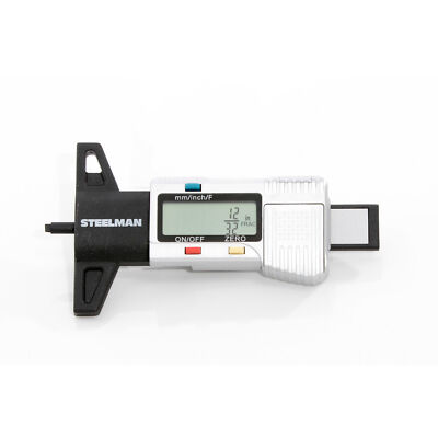 Steelman Digital Tread Depth Gauge Metric and SAE units (5-Pack) 60664-CASE-5