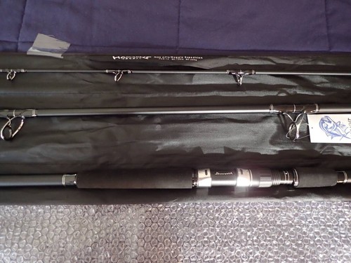Okuma Makaira MK-30000RS fishing reel + HAMACHI 10' XOS GT'n'D-Exp 80-130 rod - Picture 11 of 24