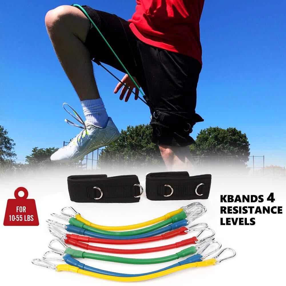 Speed Agility Training Equipment Set - Includes Agility Ladder, Running Parac...