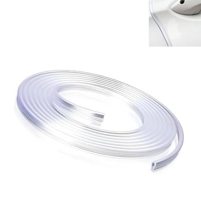 Clear Car Door Edge Protectors, PVC U-shaped Wrapped Anti-collision Strips, 