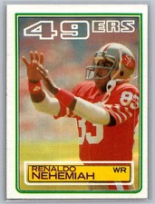 1983 Topps #171 Renaldo Nehemiah
