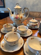 Original Königszelt  Porzellan Mokkaservice Set Kaffeeservice