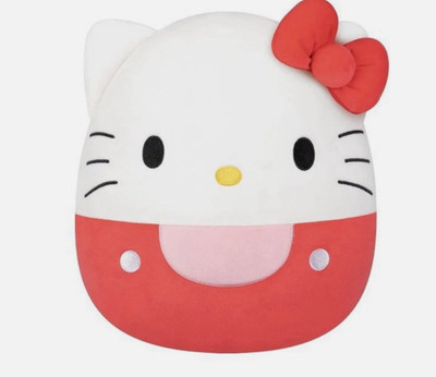Red Hello Kitty Squishmallows 20'' Jumbo Pillow Plush -New