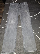 34 Heritage Jeans Men’s 35x32 FITS 34x31 Gray Charisma Comfort Rise Classic 