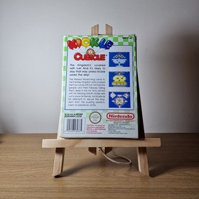 Kickle Cubicle NES PAL UK CIB &ndash; Cartridge + Box + Manual &ndash; Classic Puzzle Game