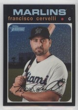 2020 Topps Heritage High Number Chrome 165/999 Francisco Cervelli #THC-532 o4r