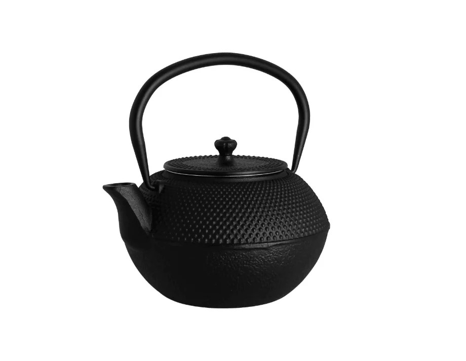 Théière noire OSAKA en fonte pour partager un moment de détente chaleureux en famille