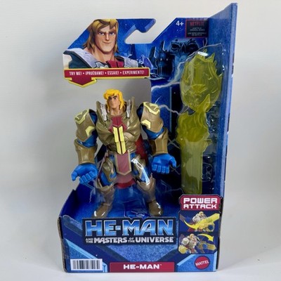 HE-MAN Masters of the Universe Power Attack Figure Netflix Series NEW Mattel