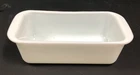 Vintage White Pyrex Loaf Pan Milk Glass #213 Bread/Baking, Casserole Dish