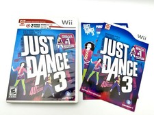 Nintendo Wii Just Dance 3 EMPTY Case w/ Manual