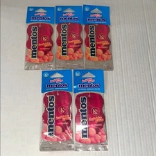 Bubble Gum Mentos Car Home Air Freshener Set Freshner NEW