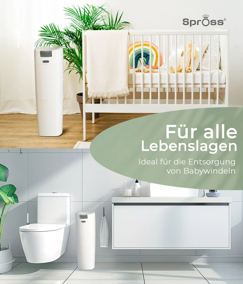 Spross Windeleimer - geruchsdichtes System mit Einhandbedienung - Bild 2 von 4