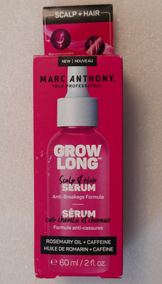 Marc Anthony Grow Long Scalp & Hair Serum Anti-Breakage Nourish Strengthen 2 oz
