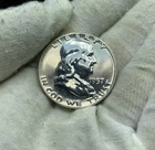 1957 Franklin Half Dollar Proof - BU Condition - J326