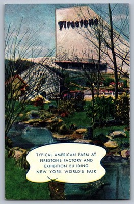 1939 NY World's Fair Firestone Factory and Exhibition Bldg Queens