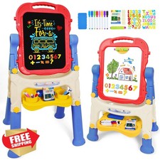 Joyooss Art Easel Kids Red Blue White