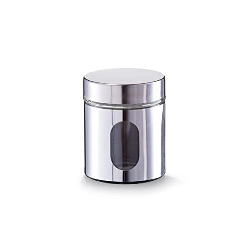 Zeller Barattolo Vetro 500ml Chrome: Conserva con Stile e Salute