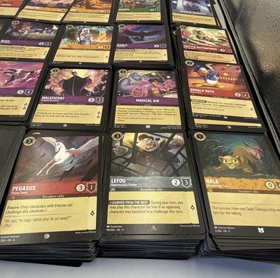 4,500 Disney Lorcana Cards - Bulk Card Lot - Mixed - English | eBay