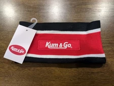 Kum & Go Winter Stretch Embroidered Logo Head Band Ear Warmer - New W/ Tag