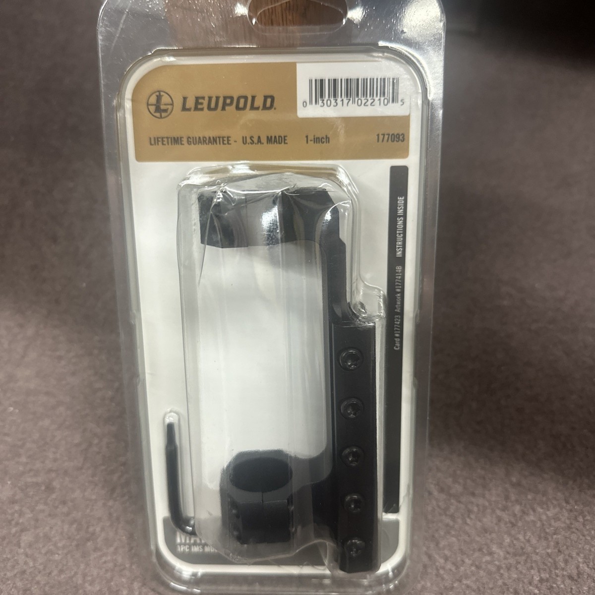 実物Leupold Mark AR Mount 34mm 新品 Mark AR 34mm Matte | Leupold