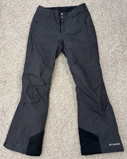 Columbia Women  s Omni Tech Heat Charcoal Gray Snow Snowboarding Ski Pants Small