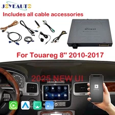 2025 UI, For Touareg 8'' Screen Wireless CarPlay Android Auto Retrofit Kit
