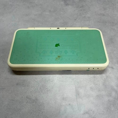 New Nintendo 2DS XL LL Animal Crossing Doubutsu No Mori w/Box Tested Good!!