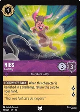 Nibs Lost Boy 48/204 Whispers in the Well Disney Lorcana 002625