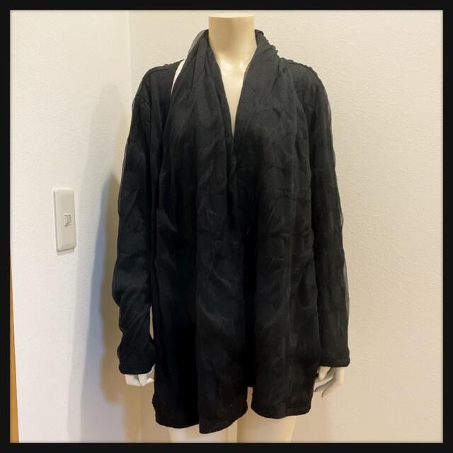 YOHJI YAMAMOTO Cardigan LIMI feu YOHJI YAMAMOTO Deformed Long