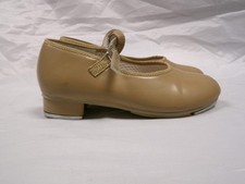 Dance Tap Shoes Revolution Style 826 1.5M Child Mary Jane Buckle Tan