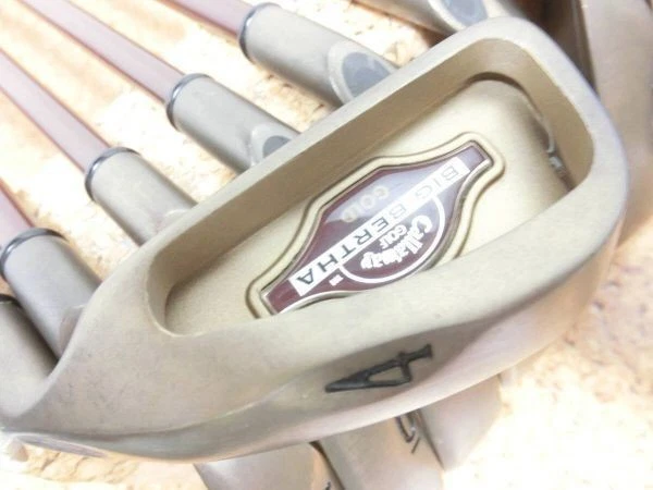Callaway Big Bertha Gold Iron Set #4-9,P,A,S(9Clubs)/Flex R Regular Super BBI UL - Image 2 of 4