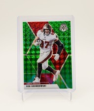 2020 Panini Mosaic Rob Gronkowski Green Mosaic Buccaneers #136