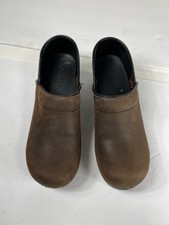 8 Sanita Professional Nursing Clogs Brown Women 39 Oiled Arch Support