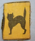 WW2 17th INDIAN INFANTRY DIVISION MILITARY FORMATION SIGN PATCH WORLD WAR II