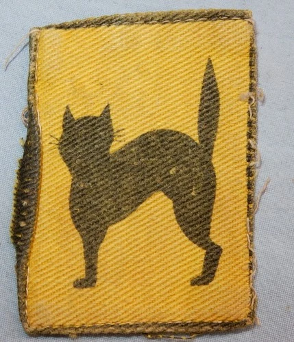 WW2 17th INDIAN INFANTRY DIVISION MILITARY FORMATION SIGN PATCH WORLD WAR II