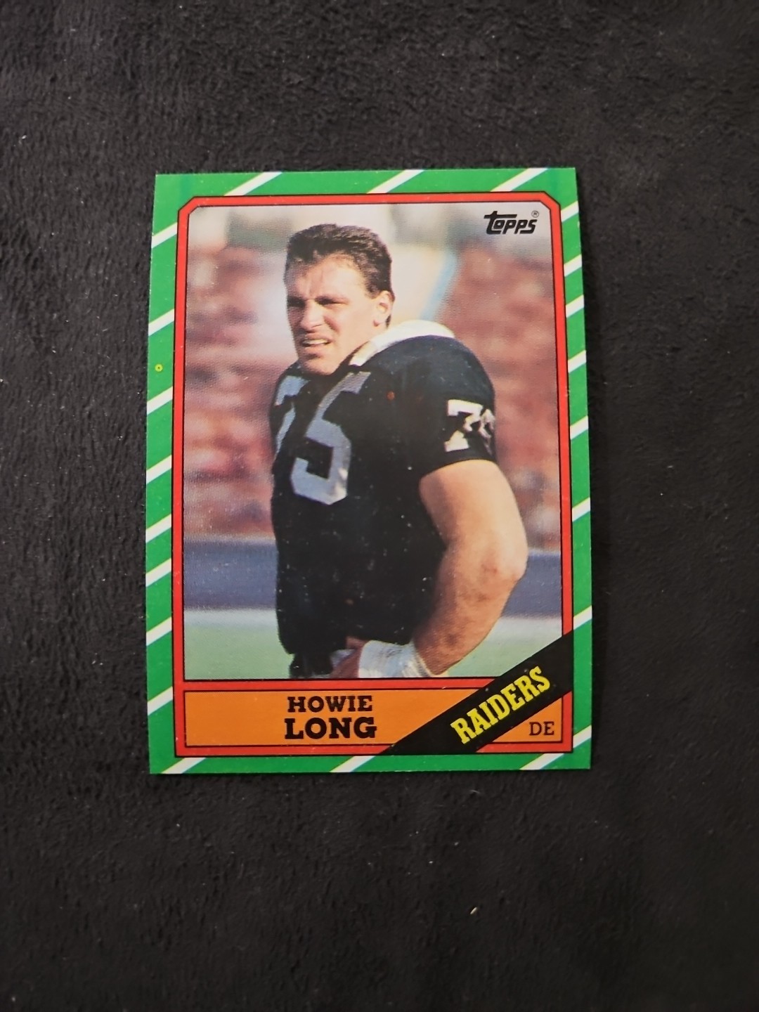 🏈1986 Topps #67 Howie Long🏈Near Mint🏈